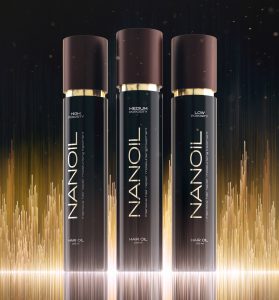 Tre oli di capelli di Nanoil