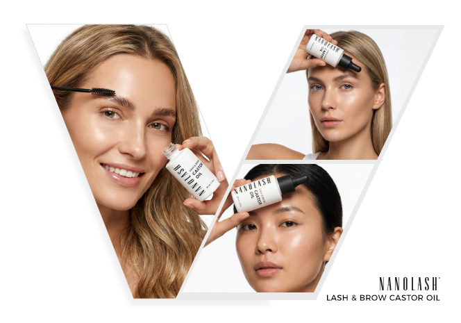olio di ricino sopracciglia nanolash